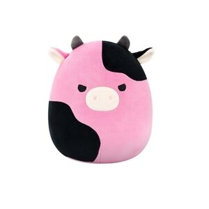 Pink Black Cow Squishmallow